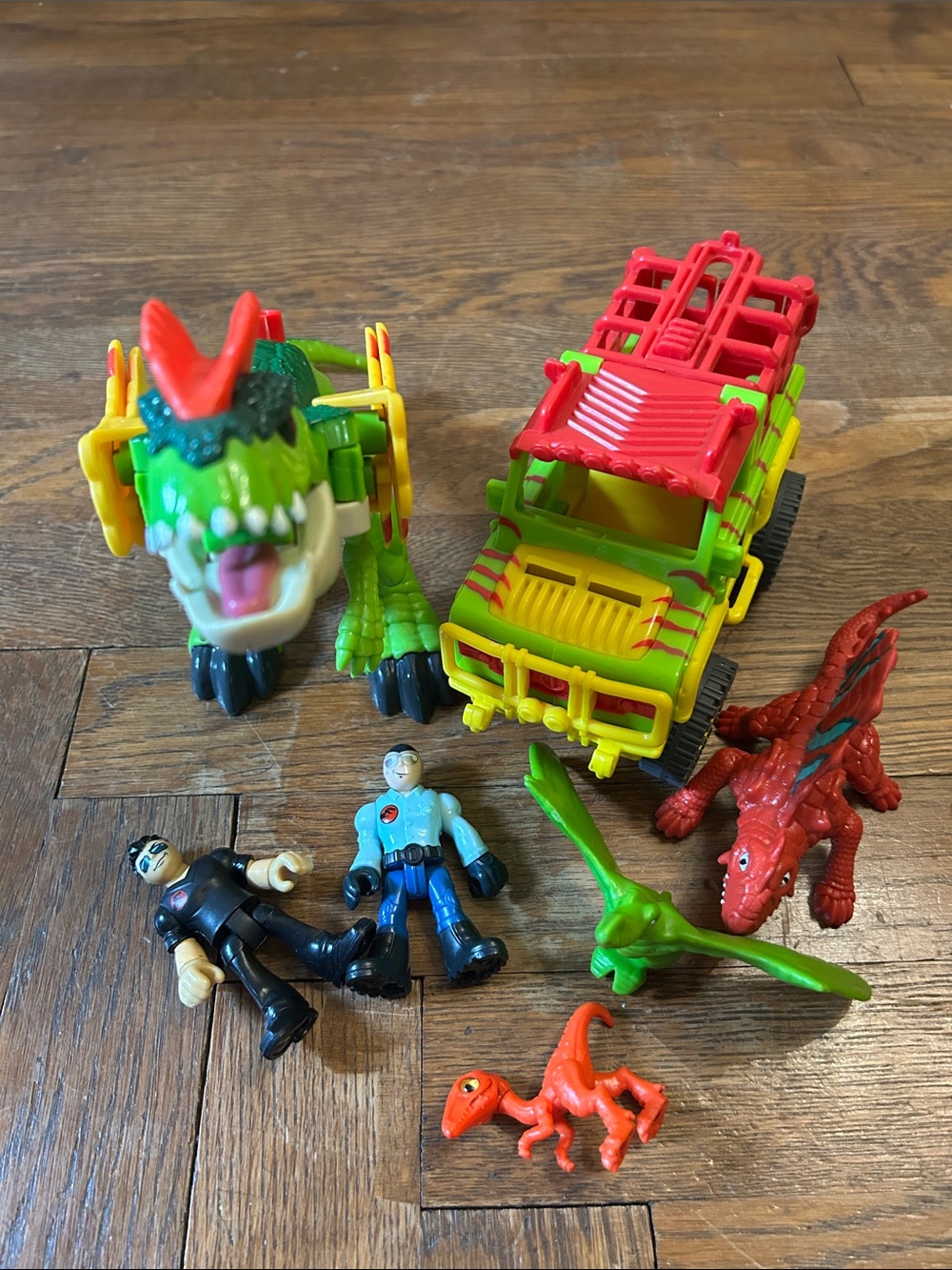 Jurassic Park Imaginext Figures & Vehicle